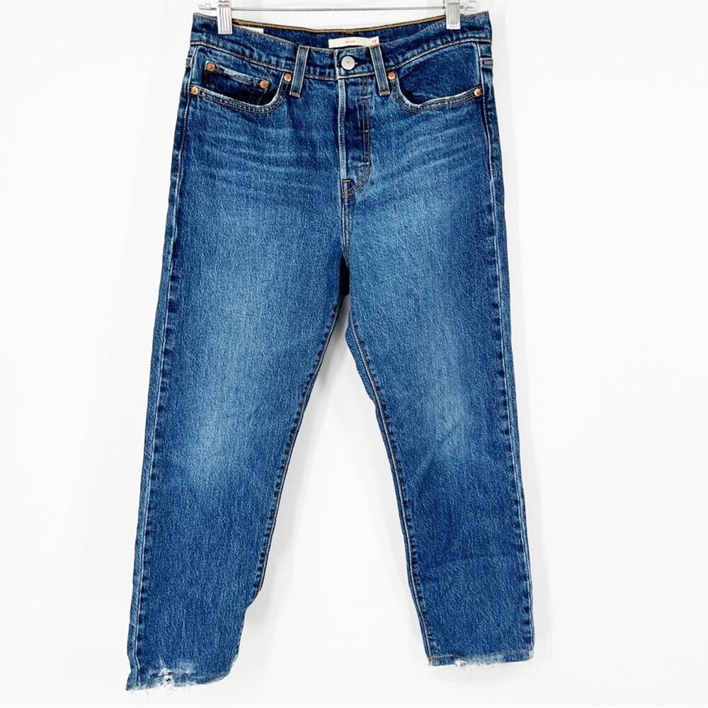 Levi’s High Rise Button Fly Wedgie Jeans